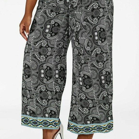 ashley stewart wide leg pants